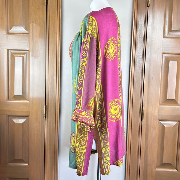 Soft Surroundings Kimono Wrap One Button Closure
Crinkle Boho Size XL - Picture 3 of 6